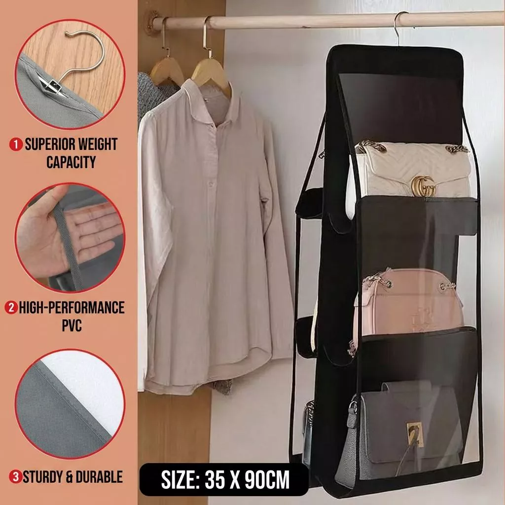 Como uma bolsa de armazenamento suspensa na porta traseira pode melhorar a utilização do espaço doméstico?