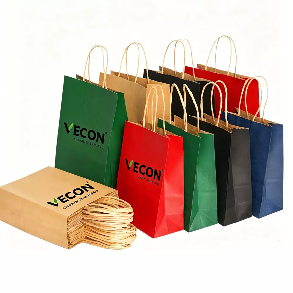 Como a sacola de compras de papel personalizada com logotipo ajuda as marcas a melhorar o valor da embalagem e a experiência do cliente