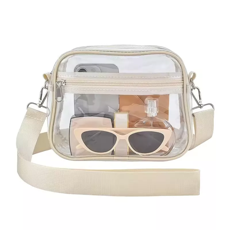 Bolsa crossbody durável em PVC para exterior