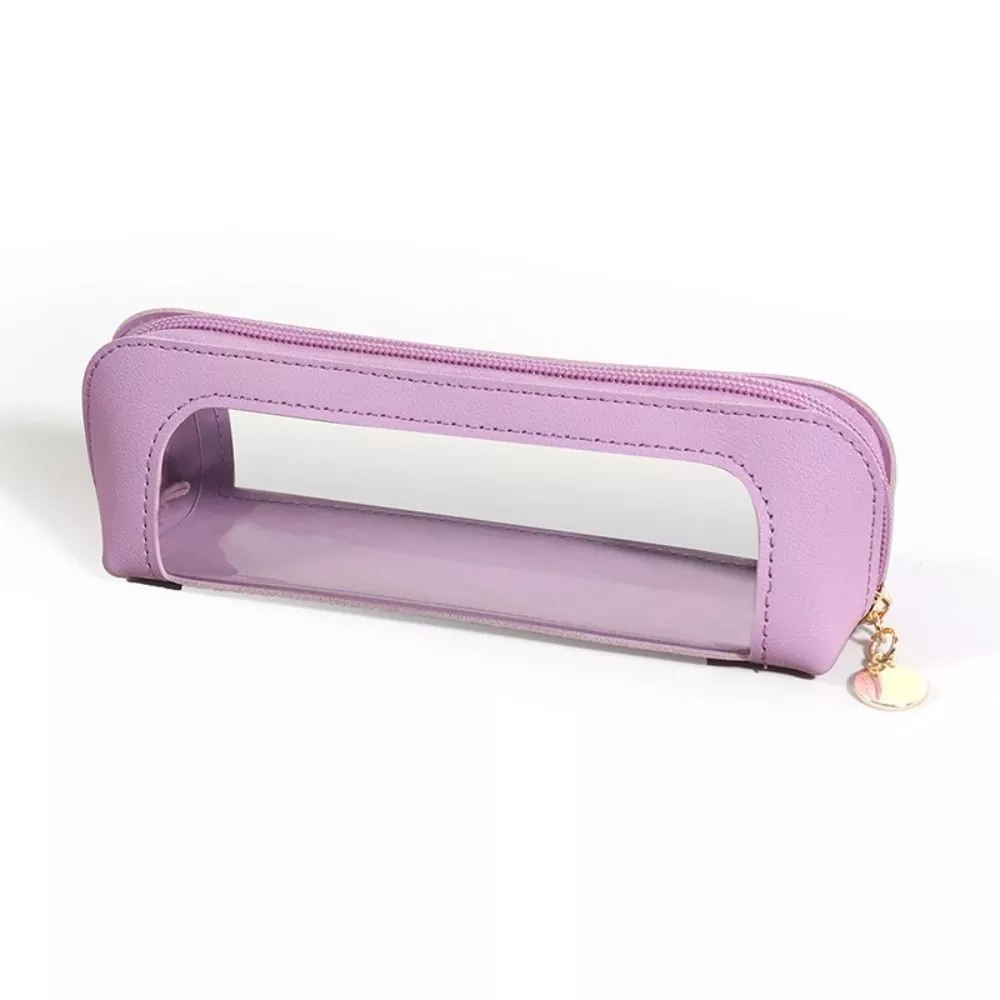 Bolsa de PVC com zíper liso