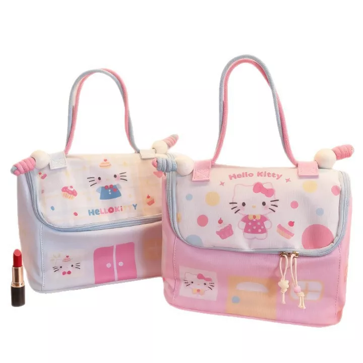 Bolsa cosmética de couro PU macio